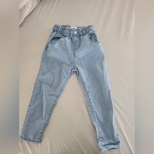 Zara Kids Girls Jeans Size 3-4 Years 3T 4T Light Wash Soft